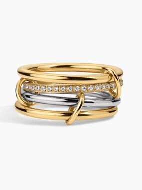Electric Picks Heiress 2 Tone Ring - Size 7
